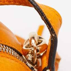 Pre Owned Gucci Mustard Yellow Leather Small Soho Disco Shoulder Bag