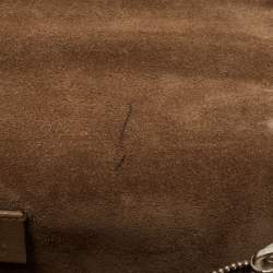 Gucci Beige GG Supreme Canvas and Suede Medium Dionysus Shoulder Bag