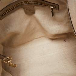 Gucci Gold Leather Medium Soho Tote