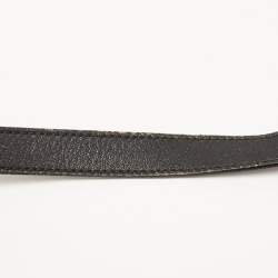 Gucci Black Guccissima Leather  Messenger Bag