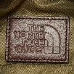 Pre Owned Gucci x The North Face Multicolor Printed Nylon Belt Bag