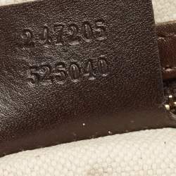 Pre Owned Gucci Beige/Ebony GG Canvas Medium Joy Boston Bag