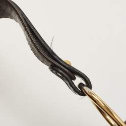 Pre Owned Gucci Beige/Brown GG Canvas and Leather Medium Interlocking G Hobo