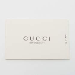 Gucci Black Matelassé Leather Super Mini GG Marmont Shoulder Bag