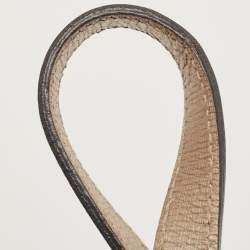 مملوكة مسبقًا Gucci Rose Gold Leather Medium Bright Bit Tote