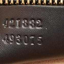 Pre Owned Gucci Black Leather Small Sylvie Web Shoulder Bag