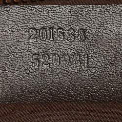 Gucci Beige GG Supreme Canvas Crossbody Bag