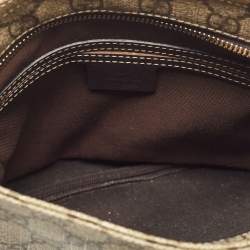 Gucci Beige GG Supreme Canvas Crossbody Bag