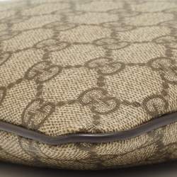 Gucci Beige GG Supreme Canvas Crossbody Bag