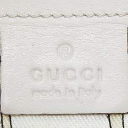 Pre Owned Gucci Yellow Patent Leather Wave Flap Bag