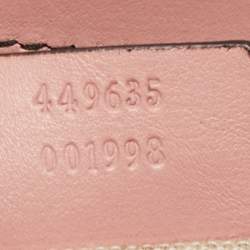 Gucci Pink Microguccisima Leather Medium Emily Shoulder Bag