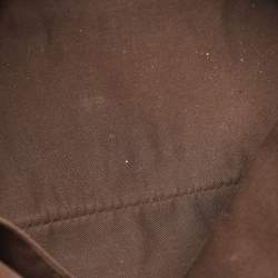 Pre Owned Gucci Beige/Brown GG Canvas and Leather Princy Tote 