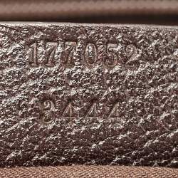 Pre Owned Gucci Beige/Brown GG Canvas and Leather Princy Tote 