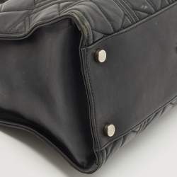 مملوكة مسبقًا Gucci Black Quilted Leather Dionysus Flap Tote