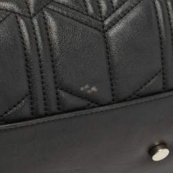 مملوكة مسبقًا Gucci Black Quilted Leather Dionysus Flap Tote