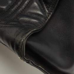 مملوكة مسبقًا Gucci Black Quilted Leather Dionysus Flap Tote