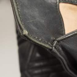 مملوكة مسبقًا Gucci Black Quilted Leather Dionysus Flap Tote