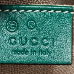 مملوكة مسبقًا Gucci Green Microguccissima Leather  Mini Nice Dome Bag