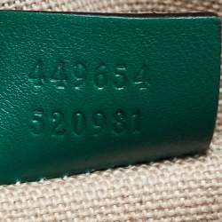 مملوكة مسبقًا Gucci Green Microguccissima Leather  Mini Nice Dome Bag