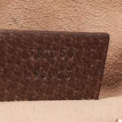 Gucci Beige GG Supreme Canvas and Leather Mini Ophidia Crossbody Bag