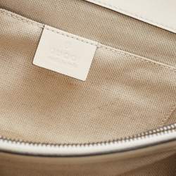 Pre Owned Gucci Tricolor Leather Medium Dionysus Bamboo Top Handle Bag