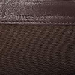Pre Owned Gucci Brown Guccissima Leather Organizer Clutch