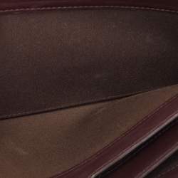 Pre Owned Gucci Brown Guccissima Leather Organizer Clutch