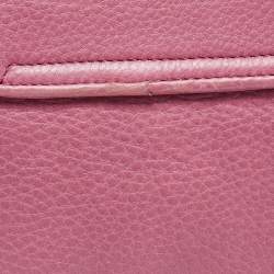 Gucci Pink Leather Small 1973 Chain Crossbody Bag