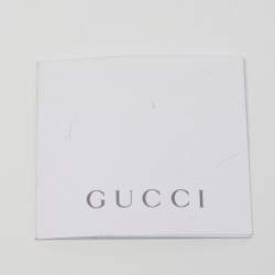 Pre Owned Gucci Gold Watersnake Leather Serpent Buckle Frame Clutch