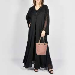 Pre Owned Gucci Pink Canvas Tote