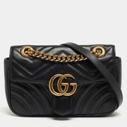 Gucci GG Marmont Cigarette Case Matelasse Leather Red 8506823