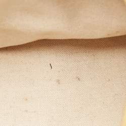 Pre Owned حقيبة غوتشي لافلي متوسطة جلد وكانفاس GG بيج