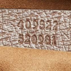 Pre Owned Gucci Brown/Beige Tian Print GG Supreme Canvas Medium Boston Bag