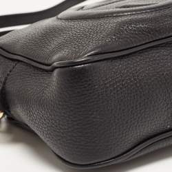 مملوكة مسبقًا Gucci Black Leather Small Soho Disco Shoulder Bag