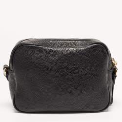 مملوكة مسبقًا Gucci Black Leather Small Soho Disco Shoulder Bag