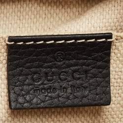 مملوكة مسبقًا Gucci Black Leather Small Soho Disco Shoulder Bag
