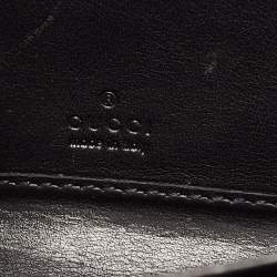 Gucci Back Guccissima Leather Zip Around Wallet