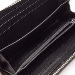 Gucci Back Guccissima Leather Zip Around Wallet