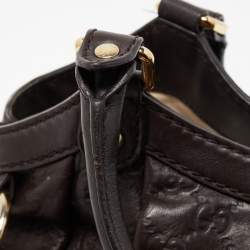 Pre Owned Gucci Brown Guccissima Leather Medium Sukey Tote