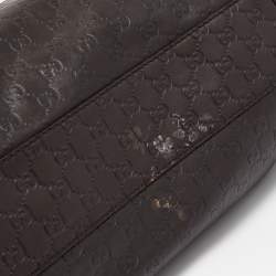 Pre Owned Gucci Brown Guccissima Leather Medium Sukey Tote