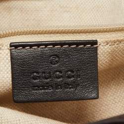 Pre Owned Gucci Brown Guccissima Leather Medium Sukey Tote