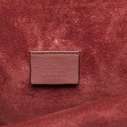 Pre Owned Gucci Multicolor GG Supreme Blooms Canvas and Suede Mini Dionysus Shoulder Bag