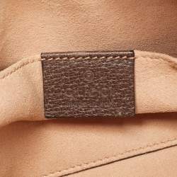 Gucci Beige/Brown GG Supreme Canvas and Leather Ophidia Belt Bag