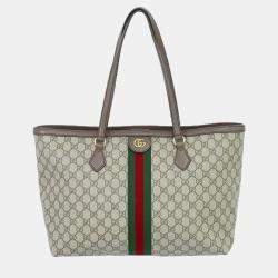 Gucci Beige/Ebony GG Supreme Canvas Small Ophidia Belt Bag Size 85/34 -  Yoogi's Closet