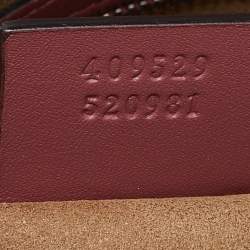 Pre Owned Gucci Multicolor GG Supreme Canvas and Leather Small Blooms Boston Bag