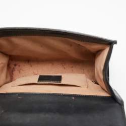 Gucci Tri Color GG Supreme Canvas and Leather Small Padlock Shoulder Bag