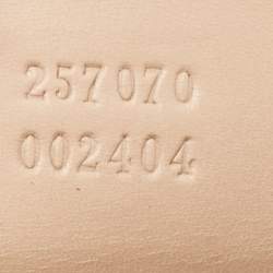 مملوكة مسبقًا Gucci Beige/Metallic Pink GG Canvas and Leather Medium Lovely Hobo