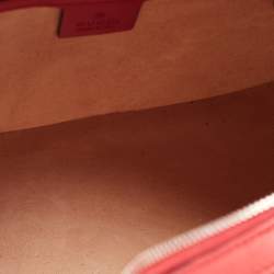 مملوكة مسبقًا Gucci Red Guccissima Leather Linea A Hobo