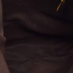 Pre Owned Gucci Yellow Guccissima Leather Medium Britt Hobo