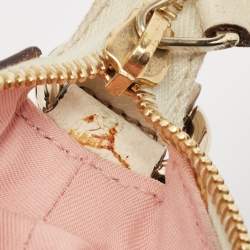 Pre Owned Gucci Multicolor Printed Silk Charmy Hobo